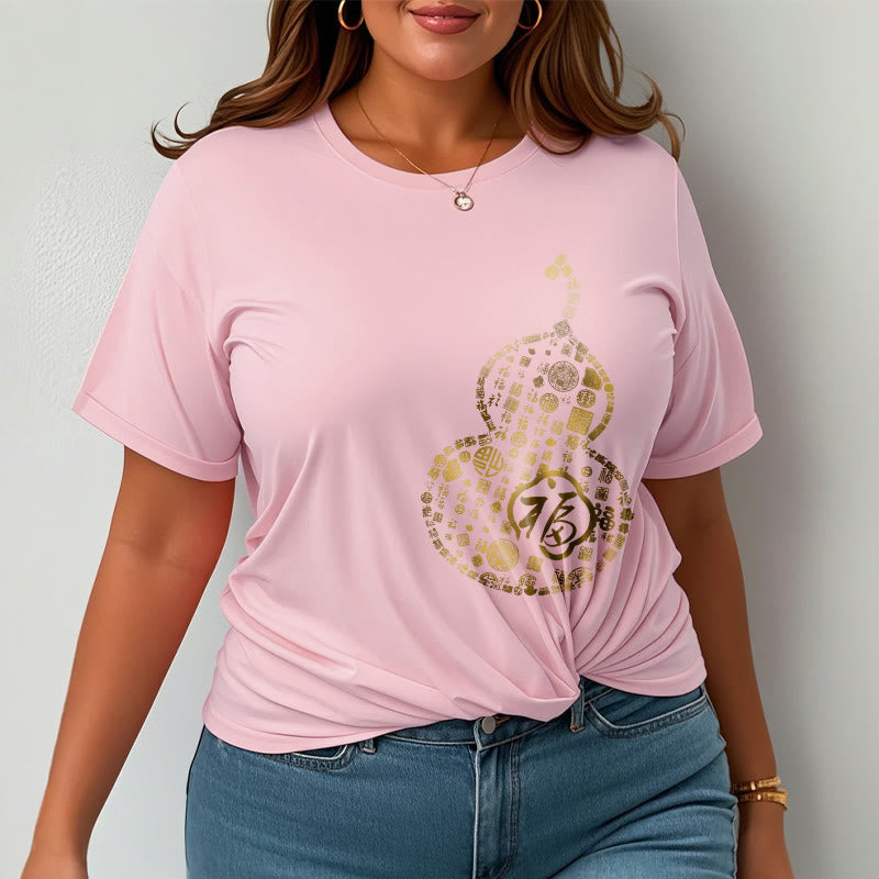 Nimara Ritual Gourd Fu Character Design Tee T-shirt