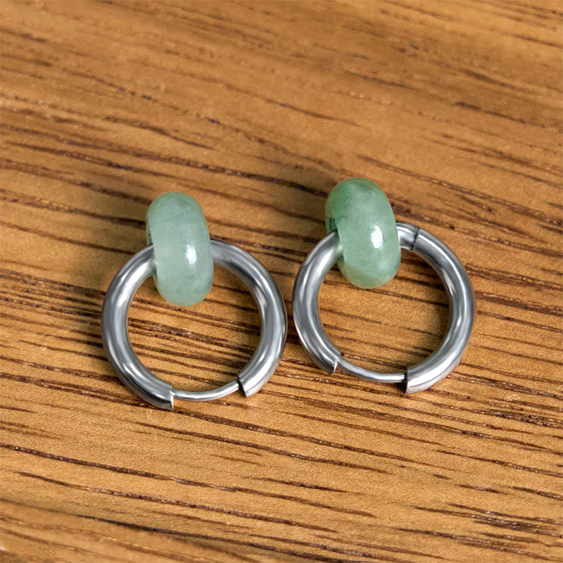 Balance and Strengthen Titanium Steel Earrings