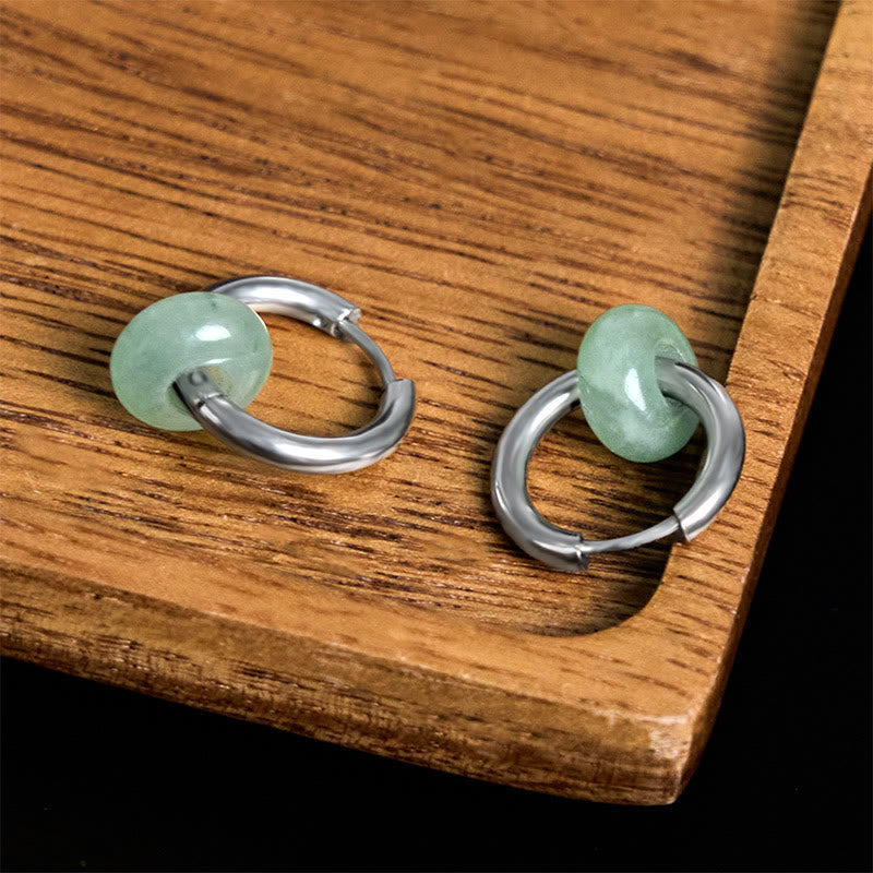 Balance and Strengthen Titanium Steel Earrings