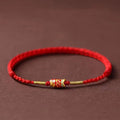 Nimara Ritual Koi Fish Handmade Braided Red String Bracelet