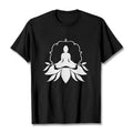 Nimara Ritual Meditating Buddha Seated on Grass Tee T-shirt