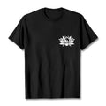 Nimara Ritual Yin Yang Lotus Flower Design Tee T-shirt