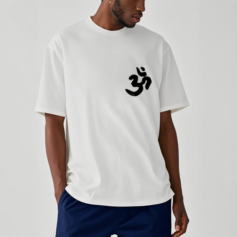 Nimara Ritual Om Symbol Sanskrit Tee T-shirt
