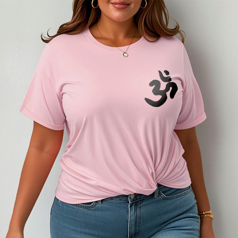 Nimara Ritual Om Symbol Sanskrit Tee T-shirt