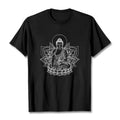 Nimara Ritual Medicine Buddha Seated On A Lotus Pedestal Tee T-shirt