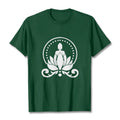 Nimara Ritual Meditation Buddha Seated On A Lotus Flower Tee T-shirt
