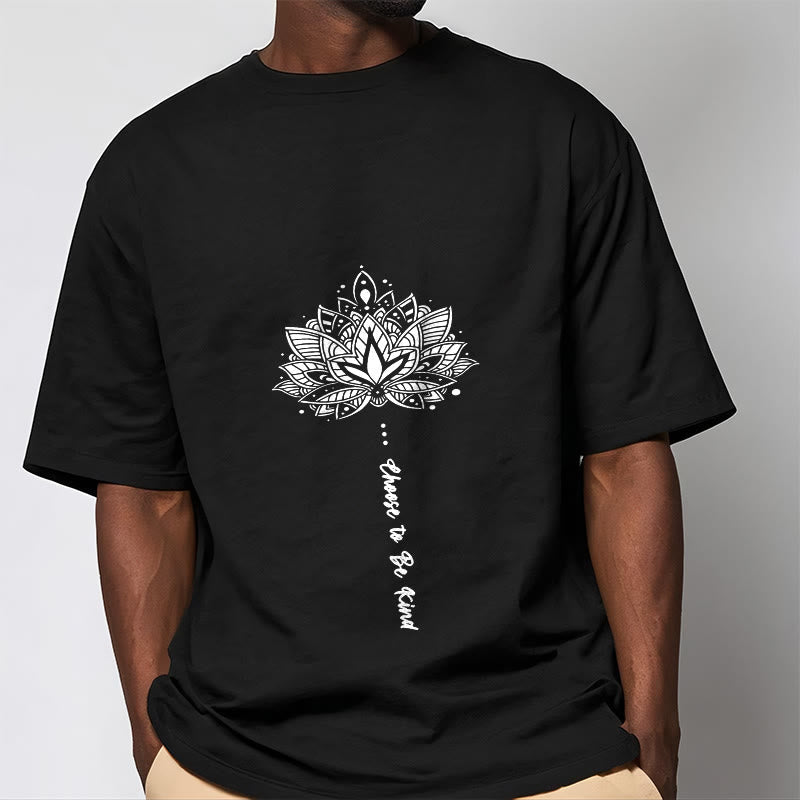 Nimara Ritual Choose To Be Kind Geometric Flower Tee T-shirt