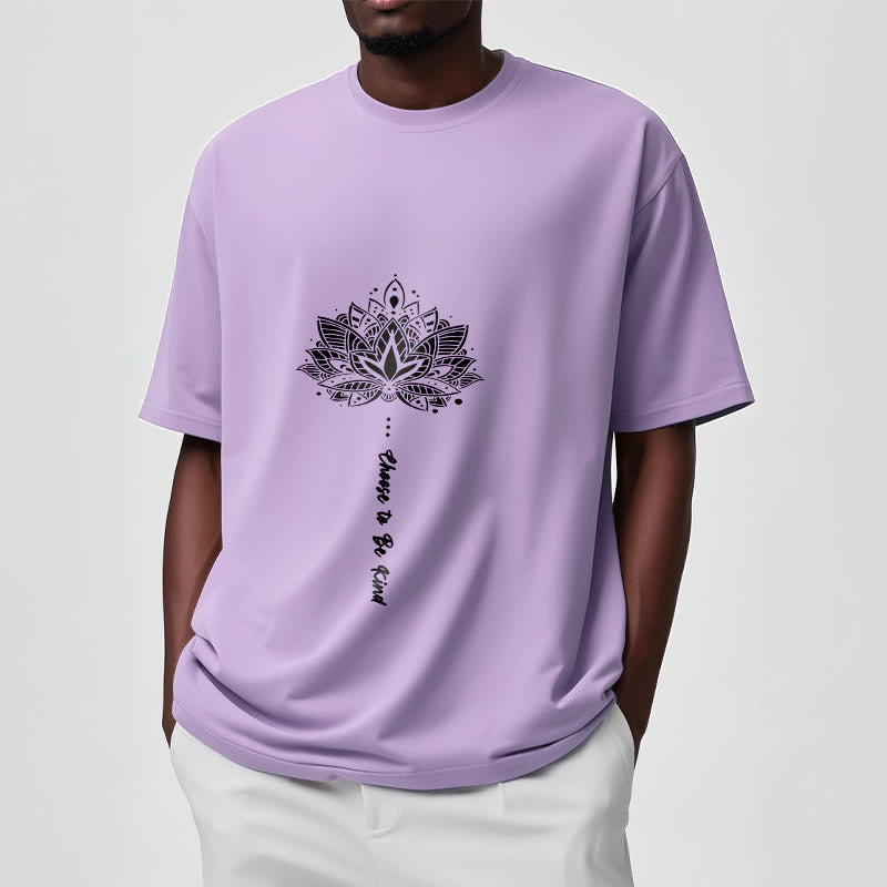 Nimara Ritual Choose To Be Kind Geometric Flower Tee T-shirt