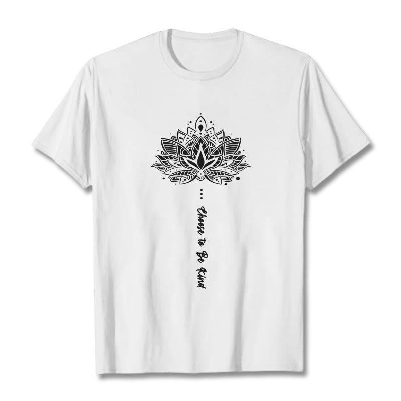 Nimara Ritual Choose To Be Kind Geometric Flower Tee T-shirt