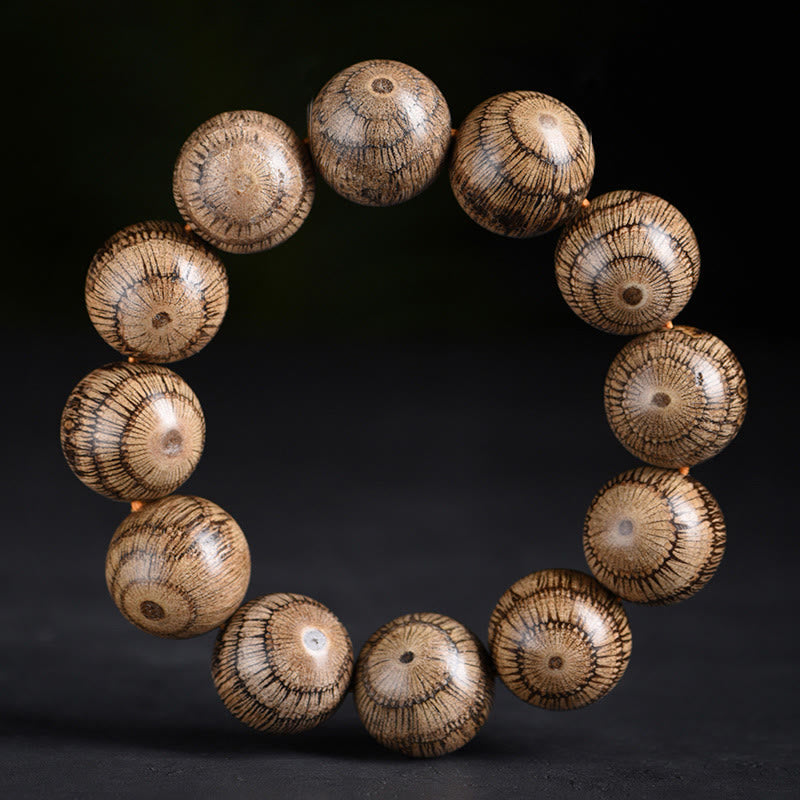 Nimara Ritual Gnetum Wood Beads Protection Bracelet