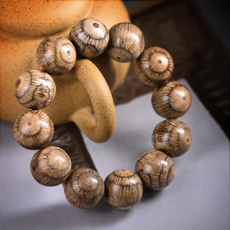 Nimara Ritual Gnetum Wood Beads Protection Bracelet