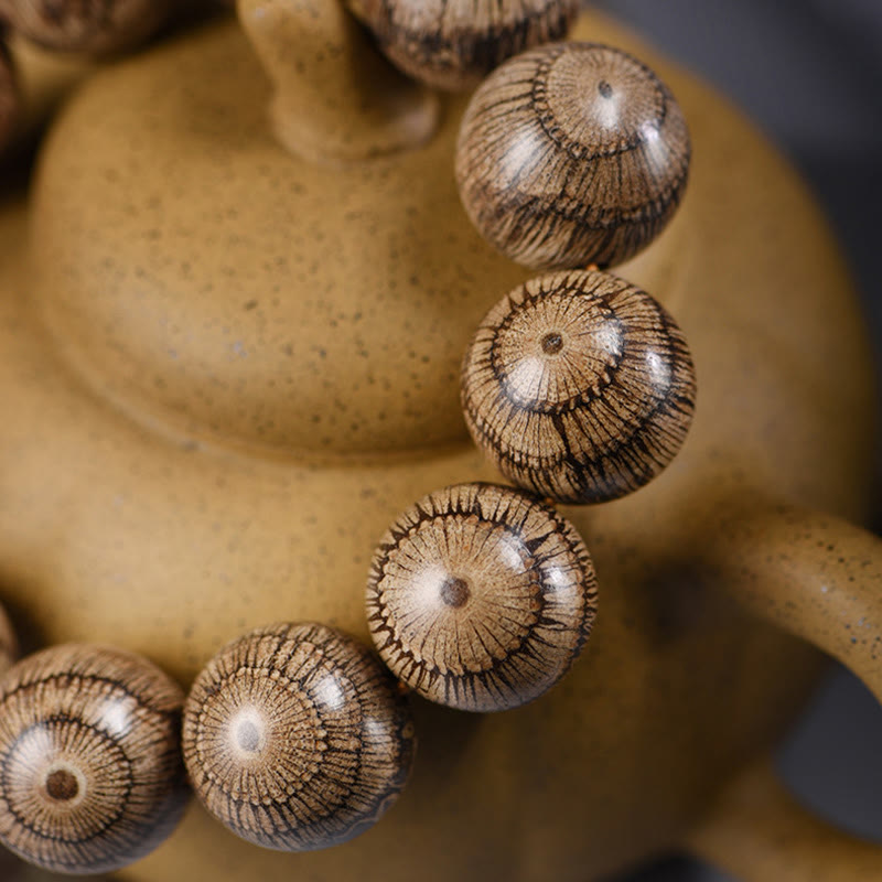 Nimara Ritual Gnetum Wood Beads Protection Bracelet