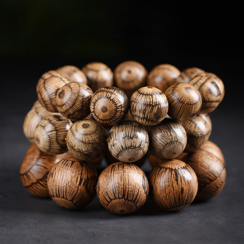 Nimara Ritual Gnetum Wood Beads Protection Bracelet