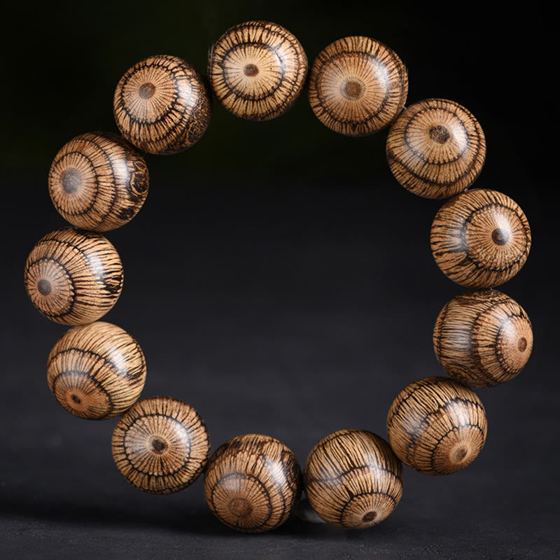 Nimara Ritual Gnetum Wood Beads Protection Bracelet