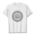 Nimara Ritual Mandala Lotus Flower Pattern Tee T-shirt