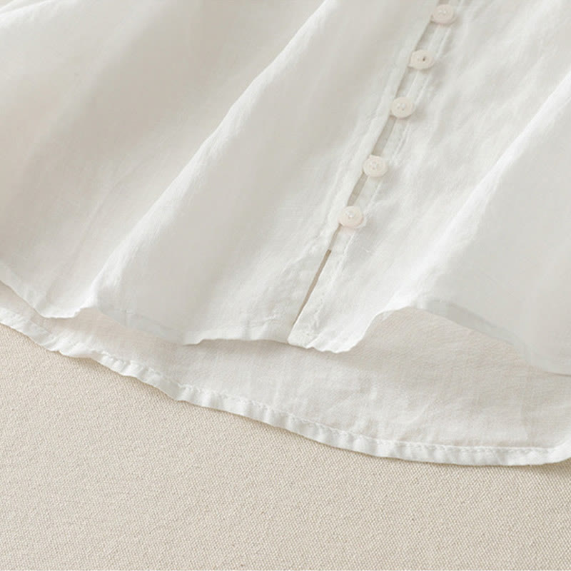 Nimara Ritual Embroidery Button-down Women's Shirt