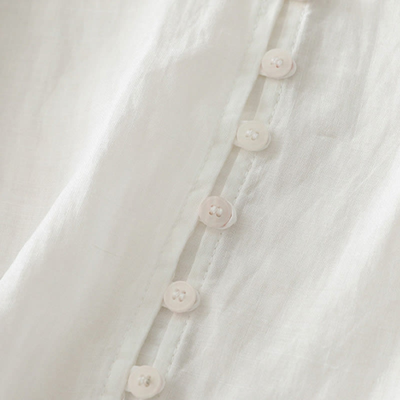 Nimara Ritual Embroidery Button-down Women's Shirt