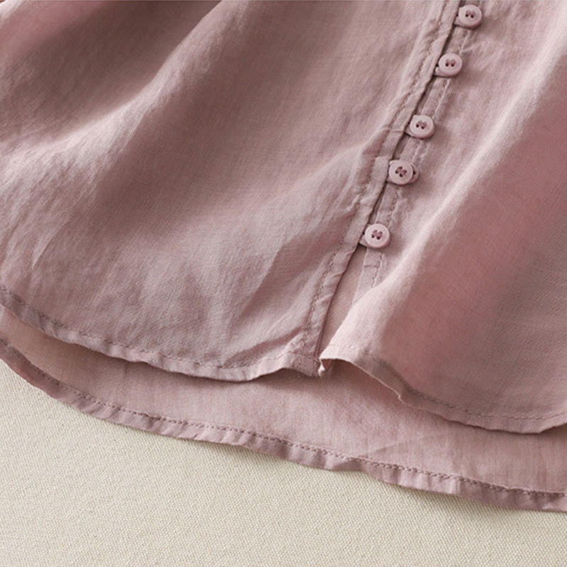 Nimara Ritual Embroidery Button-down Women's Shirt