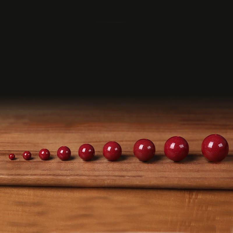 Nimara Ritual Gourd Pearl Cinnabar Blessing Beads Bracelet