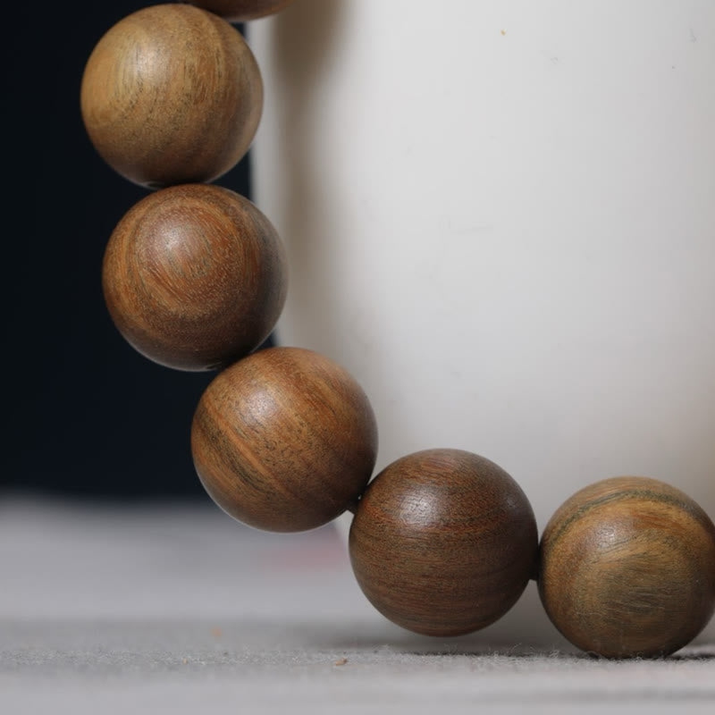 Nimara Ritual Green Sandalwood Pixiu Attract Wealth Bracelet