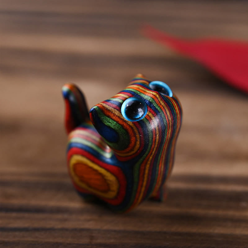 Nimara Ritual Rainbow Eucalyptus Cute Cat Animals Calm Decoration