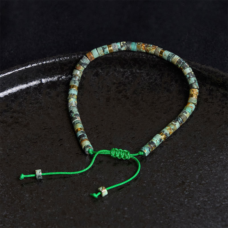 Nimara Ritual Turquoise Purification Spacer Bead Bracelet