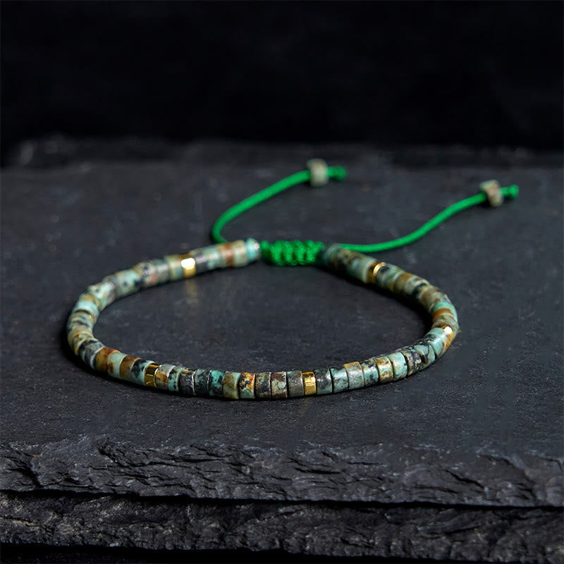 Nimara Ritual Turquoise Purification Spacer Bead Bracelet