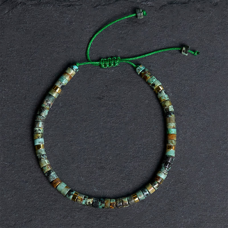 Nimara Ritual Turquoise Purification Spacer Bead Bracelet