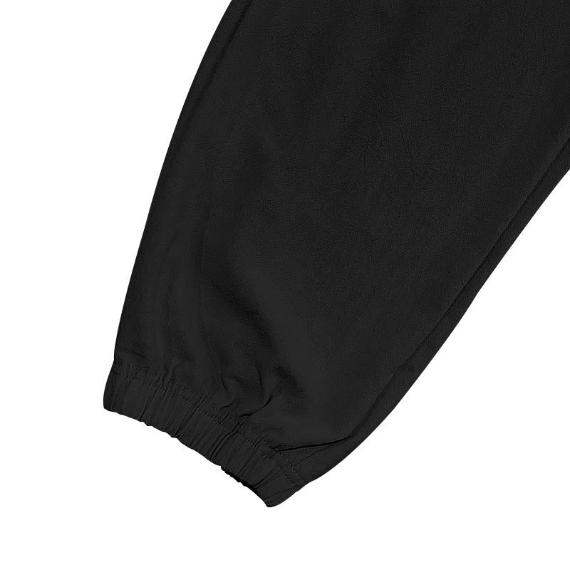 Nimara Ritual Solid Color Linen Drawstring Men's Cargo Pants With Pockets