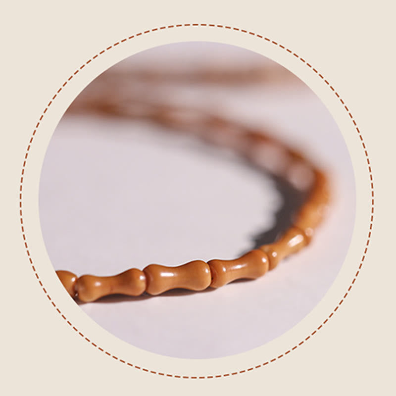 Nimara Ritual Ultra-fine Olive Pit Peace Bracelet