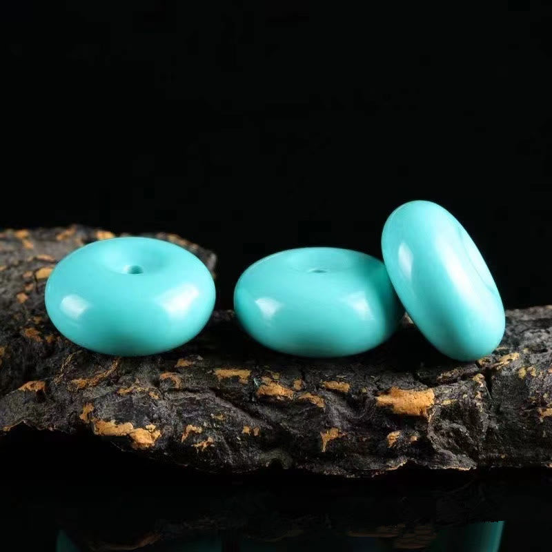 Nimara Ritual Turquoise Peace Buckle Rope Balance Necklace Pendant