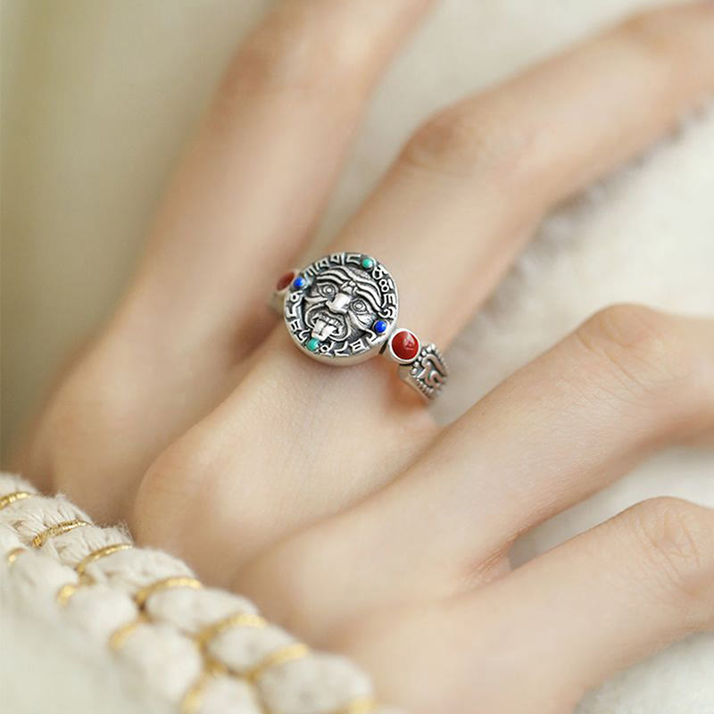 Nimara Ritual Zakiram Copper Adjustable Wealth Open Ring