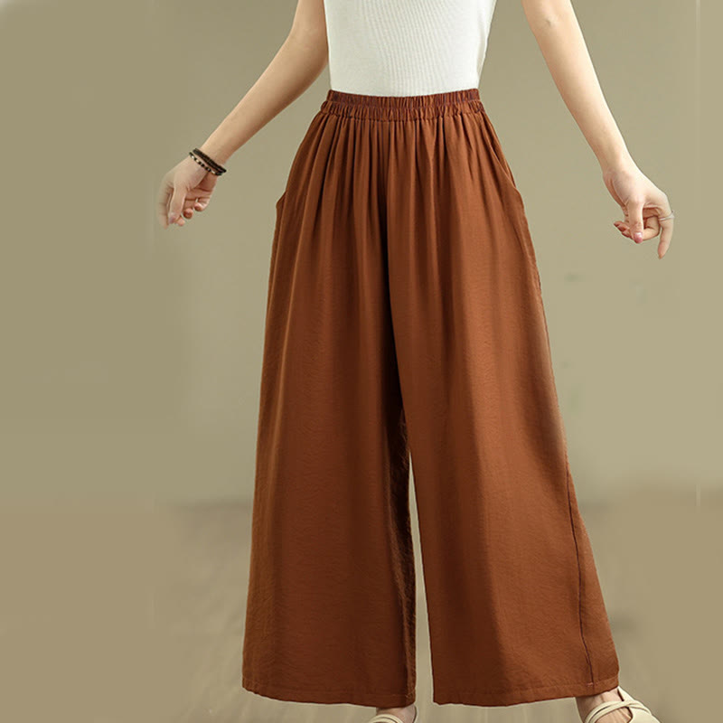 Nimara Ritual 2pcs Casual Women's Stand Collar Shirt Loose Pants Meditation Clothing Set