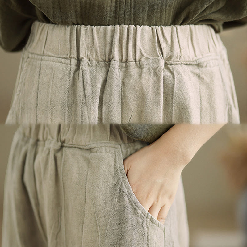 Nimara Ritual Casual Plain Women's Harem Pants With Pockets