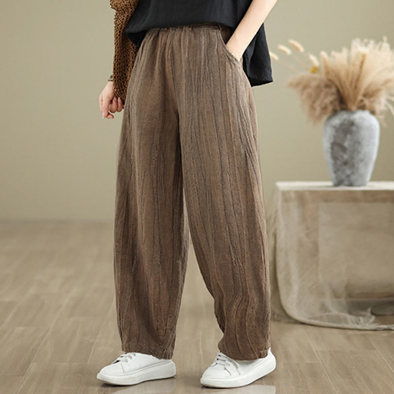 Nimara Ritual Casual Plain Women's Harem Pants With Pockets