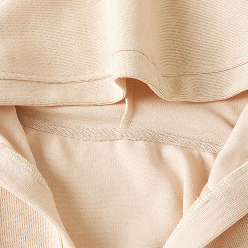 Nimara Ritual Plain Buttons Women's Hooded Jacket With Pockets