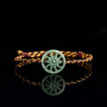 Nimara Ritual Jade Sun Braided Rope Abundance Bracelet