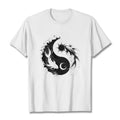 Nimara Ritualsun And Moon Yin Yang Koi Pattern Tee T-shirt