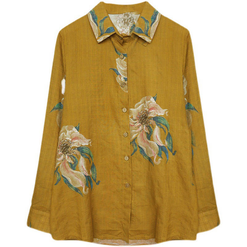 Nimara Ritual Literary Artistic Flower Print Cotton Clothing