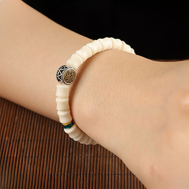 Nimara Ritual Bodhi Seed Dragon Pattern Keep Away Evil Spirits Bracelet