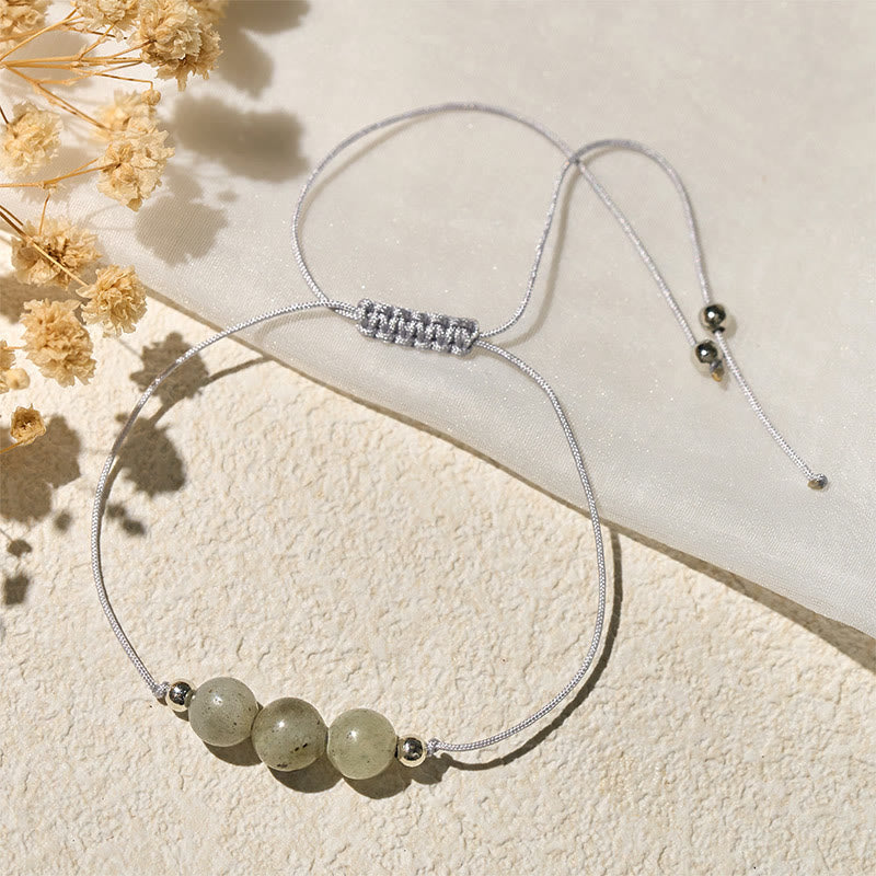 Nimara Ritual Natural Labradorite Bead Rope Healing Bracelet