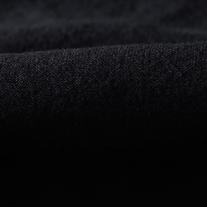 Nimara Ritual Fall Solid Long Sleeve Buttons Men's Ramie Cotton Shirt With Pockets