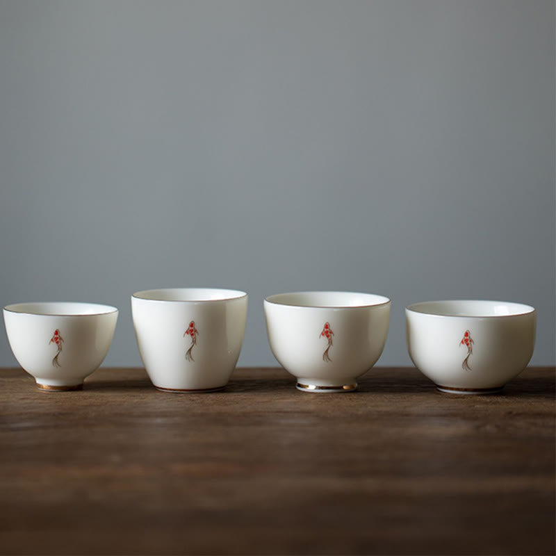 Nimara Ritual Koi Fish Teacup Kung Fu Tea Cup
