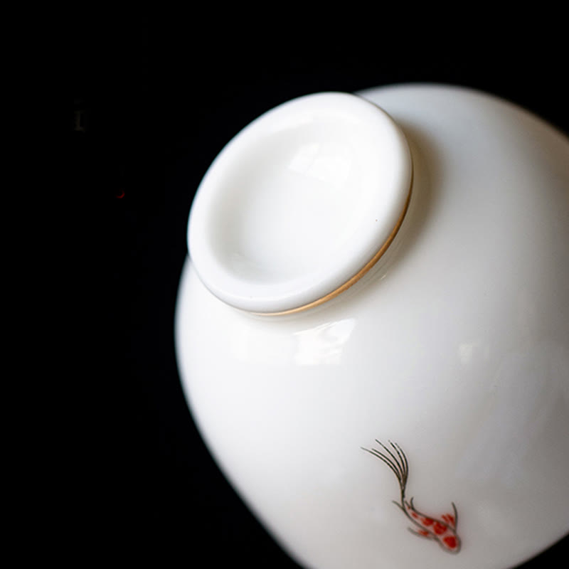 Nimara Ritual Koi Fish Teacup Kung Fu Tea Cup