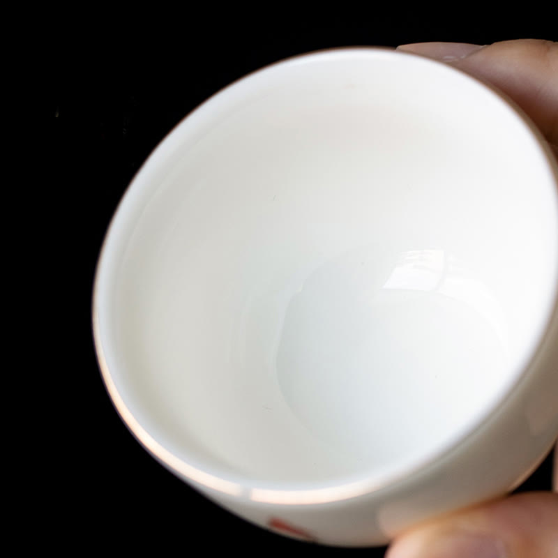 Nimara Ritual Koi Fish Teacup Kung Fu Tea Cup