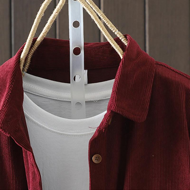 Nimara Ritual Corduroy Women's Cotton Long Sleeve Jacket With Pockets
