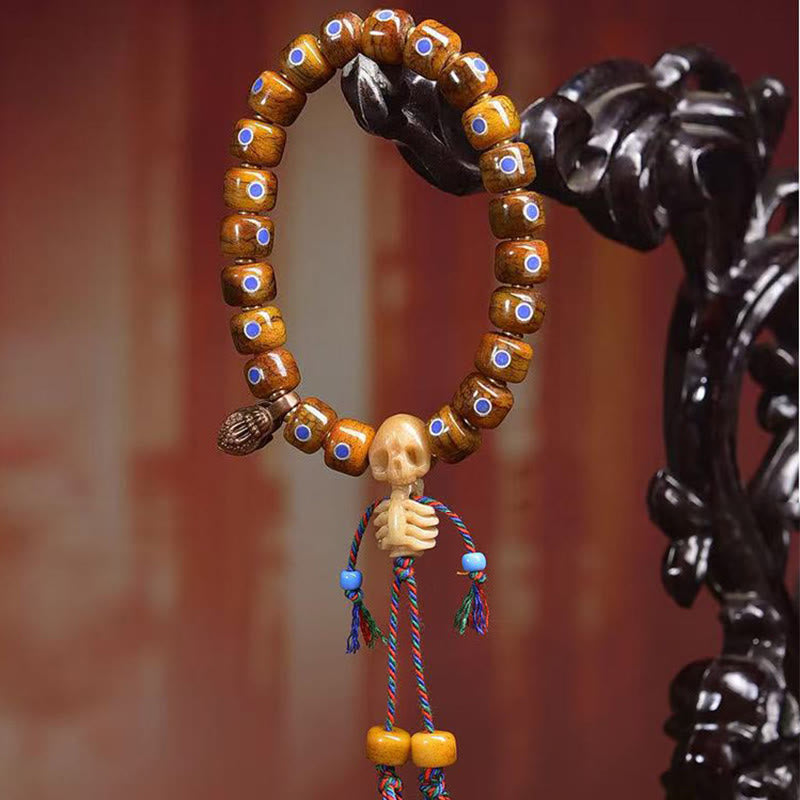 Nimara Ritual Tibetan Bone Beads The Lord Of The Corpse Forest Keep Away Evil Spirits Bracelet