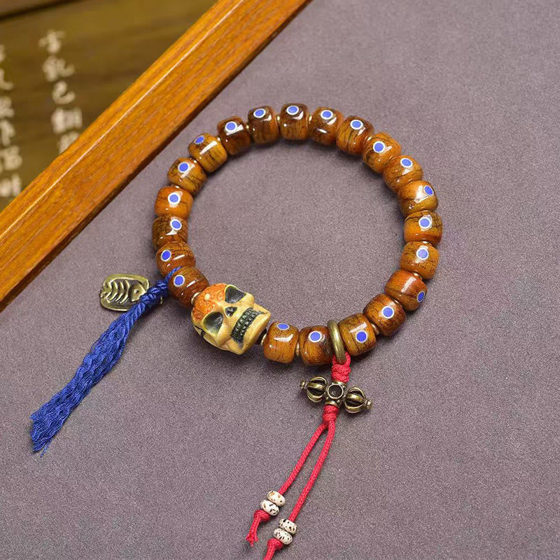 Nimara Ritual Tibetan Bone Beads The Lord Of The Corpse Forest Keep Away Evil Spirits Bracelet