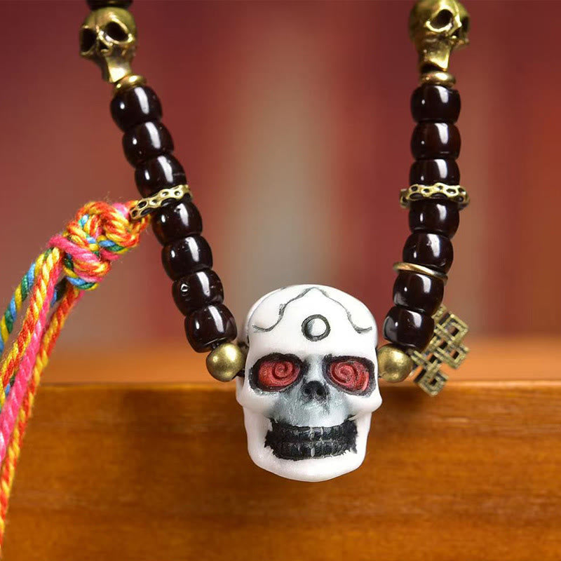 Nimara Ritual Tibet Coconut Shell The Lord of the Corpse Forest Positive Bracelet