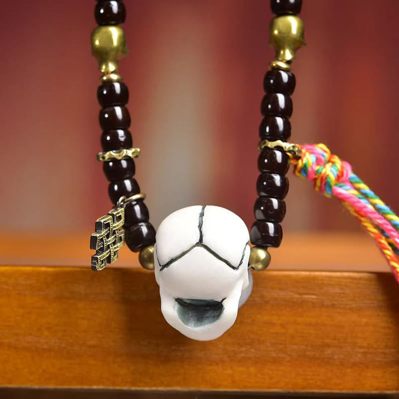 Nimara Ritual Tibet Coconut Shell The Lord of the Corpse Forest Positive Bracelet